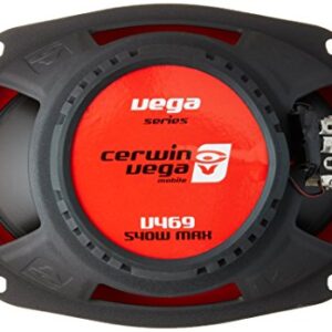 Cerwin-Vega V469 6"x9" 500W Max/100W RMS 2-Way Coaxial Speaker Set