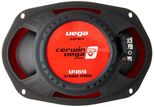 Cerwin-Vega V469 6"x9" 500W Max/100W RMS 2-Way Coaxial Speaker Set