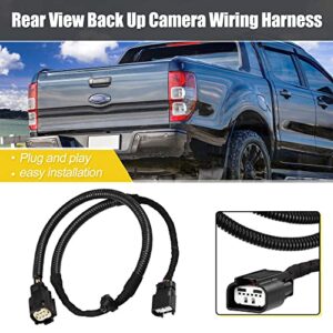 X AUTOHAUX Rear View Back Up Camera Wire Harness BL3Z14A411A for Ford F-150 2010 2011 2012 2013 2014 BL3Z-14A411-A