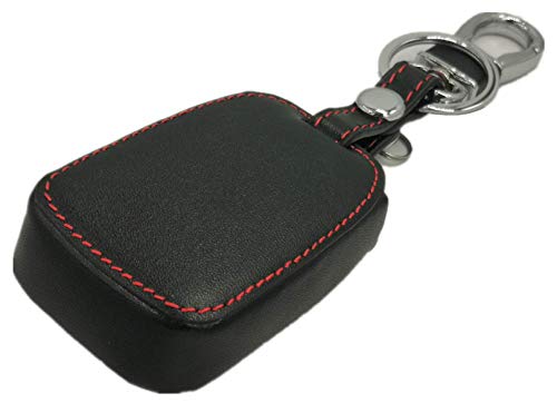 KAWIHEN Leather Key Fob Case Cover Compatible with for 2019 2020 Chevy Silverado 1500 2500HD 3500HD GMC Sierra 1500 2500HD 3500HD HYQ1EA 13529632 13591396