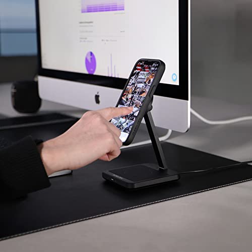 Quad Lock MAG Dual Desktop Wireless Charger with 30W Charger