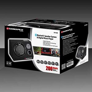 SONDPEX Bluetooth Speaker System & Digital Music Player CSF-E65B