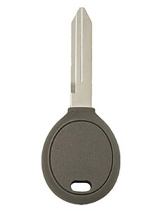 kawihen uncut transponder ignition key blank replacement for chrysler dodge jeep y164-pt