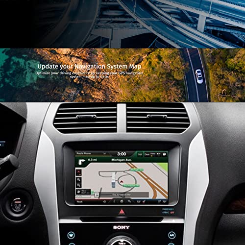 Latest 2022 A13 SD Navigation Map Card, US and Canada Synchronized Navigation System Map Update, Ford/Lincoln A13 SD Navigation Card, Latest US and Canada Maps|GM5T-19H449-AG