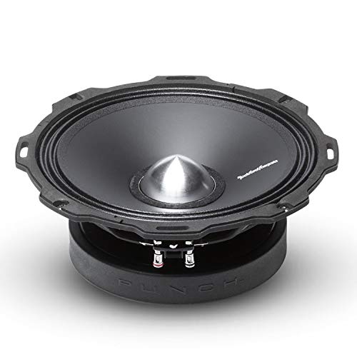 Rockford Fosgate PPS4-8 Punch Pro Single 8" 4-Ohm Midrange 125 Watts RMS / 250 Watts Peak