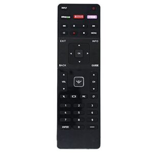 replacement m552i-b2 dual side remote control for vizio tv – compatible with xrt500 vizio tv remote control