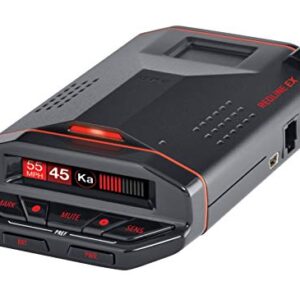 Escort Redline EX Laser Radar Detector - Escort Live, Extreme Range, False Alert Filter, OLED Display, Voice Alerts