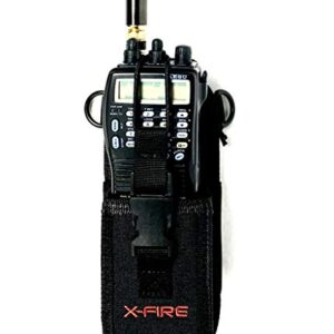 X-FIRE® Washable Duty Belt Radio Holder for Portable Tactical Two-Way Radios