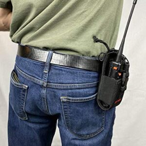 X-FIRE® Washable Duty Belt Radio Holder for Portable Tactical Two-Way Radios