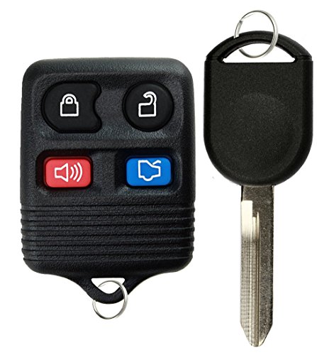 KeylessOption Keyless Entry Remote Control Fob Uncut Blank Car Ignition Key For CWTWB1U345, GQ43VT11T, H92