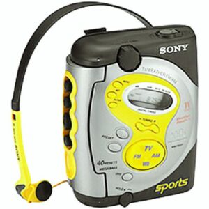 sony wm-fs221 sports walkman cassette player