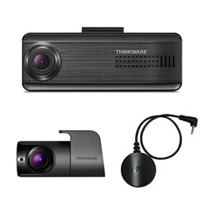 thinkware f200 pro full hd 1080p wifi dash cam (front & rear cam, 32gb, hardwiring, gps antenna) (renewed)