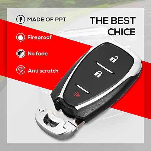 KRSCT Fits for Keyless Entry Remote Control Replacement Smart Key Proximity Fob Chevrolet Equinox 2018-2020/Chevrolet Sonic 2017-2019/Chevrolet Spark 2016-2020 FCC ID: HYQ4EA (315MHZ)