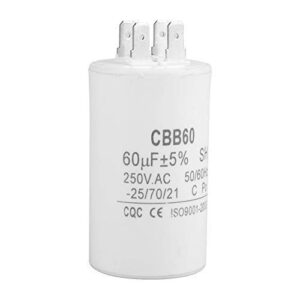60uf cbb60 capacitor, cbb60 run capacitor for start-up of ac motors with frequency of 50hz/60hz,for washer air conditioners compressors pump and motors.