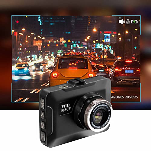 Yanvan Dash Camera for Cars, FHD 720P 2.0 Inch Mini Screen Car Dash Camera,Wide Angle Dashboard Camera Recorder with Night Vision,Loop Recording,Parking Monitor,Motion Detection