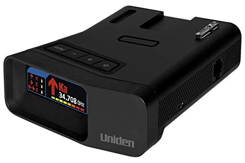 Uniden R7 EXTREME LONG RANGE Laser/Radar Detector, Built-in GPS w/ Real-Time Alerts, Dual-Antennas Front & Rear w/Directional Arrows, Voice Alerts, Red Light Camera and Speed Camera Alerts