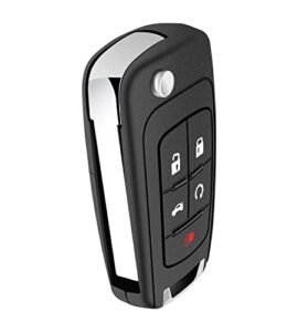 keyless entry remote fob fits for chevy camaro equinox 2010-2019/ cruze 2011-2016/ sonic 2012-2017/ malibu 2014-2016/ gmc terrain buick lacrosse regal verano encore replacement for p/n: oht01060512