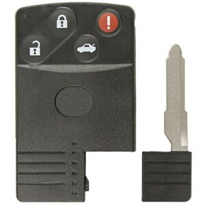 keyless2go replacement for 4 button shell case for select mazda bgbx1t458ske11a01