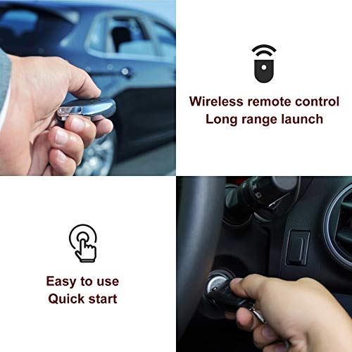 ANGLEWIDE Car Key Fob Keyless Entry Remote Replacement for 02-10 for Civic for CR-V for Element (FCC 0UCG8D-344H-A) 3 Buttons 1pad