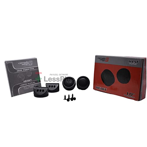 Cerwin Vega XED1T 1" 4Ω 500W Max Piezo Dome Tweeter Add-On Kit