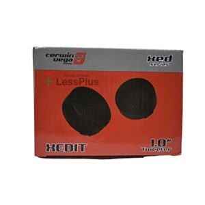 Cerwin Vega XED1T 1" 4Ω 500W Max Piezo Dome Tweeter Add-On Kit