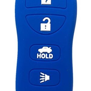 Rpkey Silicone Keyless Entry Remote Control Key Fob Cover Case protector Replacement Fit For FX35 FX45 G35 I35 Q45 QX56 350Z Altima Armada Maxima Quest Sentra KBRASTU15 28268-C991A 28268-ZB700