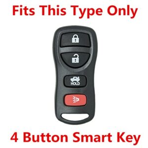 Rpkey Silicone Keyless Entry Remote Control Key Fob Cover Case protector Replacement Fit For FX35 FX45 G35 I35 Q45 QX56 350Z Altima Armada Maxima Quest Sentra KBRASTU15 28268-C991A 28268-ZB700