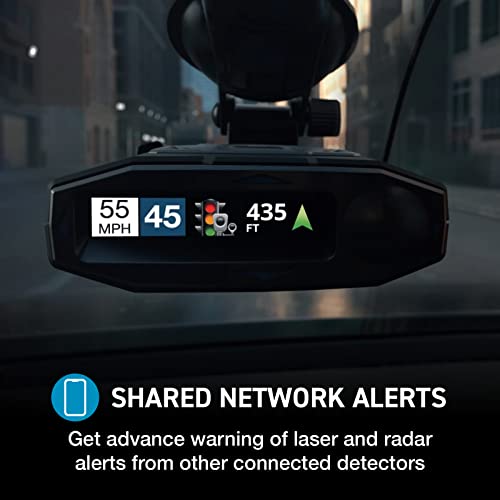 Escort MAX 360c MKII Laser Radar Detector - Dual-Band Wi-Fi and Bluetooth Enabled, 360° Directional Arrows, Exceptional Range, Shared Alerts, Drive Smarter App, Black