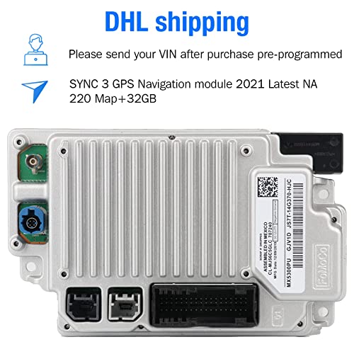 sync 3 APIM Module,The Latest NA 220 map + 32GB, Sync 3 GPS Navigation Module/APIM Suitable for Ford Lincoln F-150