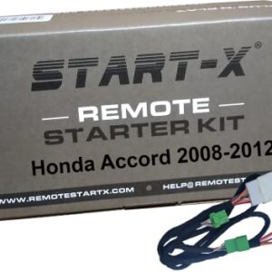 Start-X Remote Start Kit for Honda Accord 2008-2012 || Plug n Play || Lock 3X to Remote Start || Fits 2008, 2009, 2010, 2011, 2012