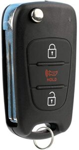 keylessoption keyless entry car remote flip ignition key fob for 2011-2013 kia soul 2012-2013 kia sportage