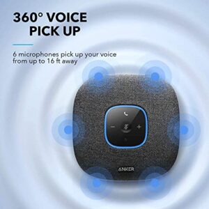 Anker PowerConf C200 2K USB Webcam & Anker PowerConf S3 Bluetooth Speakerphone Home Office Bundle, Look Bright in Low Light, Built-in Privacy Cover, App Control, Bluetooth 5, USB C Conference Speaker