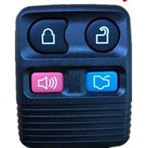 KAWIHEN Silicone Key Fob Cover Compatible with Ford Mustang Edge Escape Expedition Explorer Focus Escort Lincoln Mercury CWTWB1U331