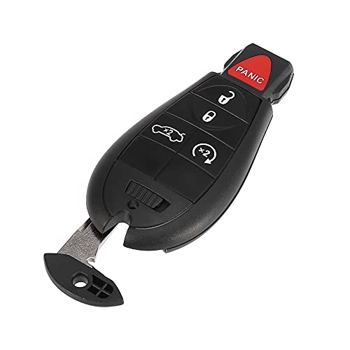 X AUTOHAUX Replacement Keyless Entry Remote Car Key Fob 433Mhz 5 Buttons for Dodge Dart 2013-2016