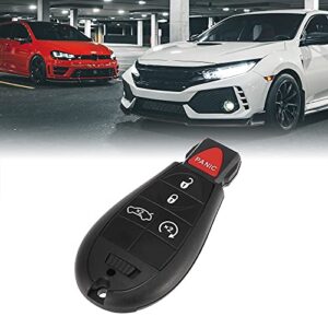 X AUTOHAUX Replacement Keyless Entry Remote Car Key Fob 433Mhz 5 Buttons for Dodge Dart 2013-2016