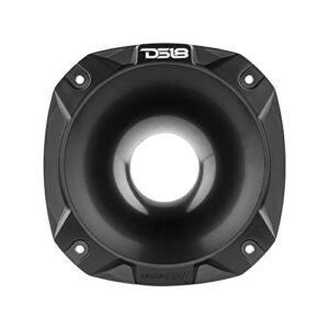 DS18 PRO-HP52/BK 2" Exit Horn Waveguide Plastic Horn - 2.6" Depth Shorter Style - Fits Most Bolt on Compression Drivers - UV Resistant - Black Color (Single)