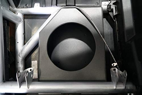 UTV Stereo Can-Am X3 Low Profile Passenger 10" Sub Box - Sub woofer Encloser for Maverick X3