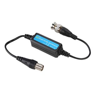 Surebuy Ground Loop Isolator, Ground Loop Noise Isolator Without Filtering, Loop Isolator with Built-in Video Balun,Suitable for Ground Isolation of Coaxial Cable