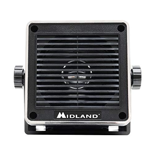 Midland – 21-404C Retro External Speaker – Compatible with CB and MicroMobile Radios – 6 Watts of Power with Swivel Base Bracket