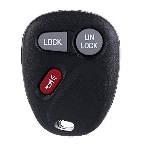 ECCPP Keyless Entry Remote Key Fob for Chevy Silverado Blazer S10 Suburban Tahoe/for GMC Sierra Sonoma Yukon/Bravada Series KOBUT1BT (Pack of 1)