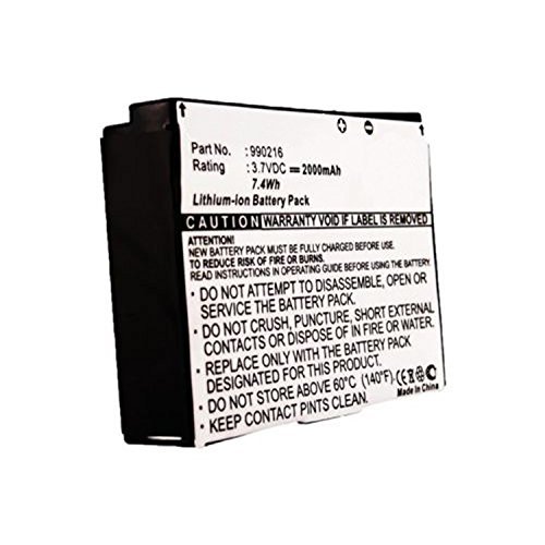 MPF Products 2000mAh 990216 Battery Replacement Compatible with Pioneer GEX-INNO1, GEX-INNO1-P, Inno XM2go, GEX-INNO2, GEX-INNO2BK, Inno 2, Samsung YX-M1Z Helix XM2go XM Radios