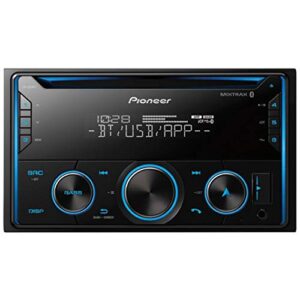 pioneer fh-s520bt pioneer fhs520bt double din bluetooth in-dash cd/am/fm car stereo receiver w/usb, smart sync, amazon alexa compatible
