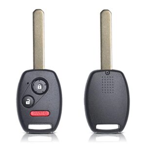 Key Fob Remote Replacement Fits Honda CR-V 2007 2008 2009 2010 2011 2012 2013/CR-Z 2007- 2014 2015/Fit/Insight/Accord Coupe/Crosstour MLBHLIK-1T Keyless Entry Remote Control 35111-SWA-306