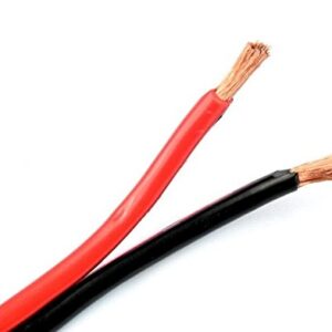 8 Gauge 6 Feet Red Black Speaker Wire Copper Mix Power Ground Car Home Audio