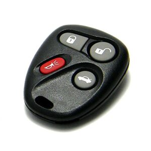 northcoast keyless oem electronic 4-button key fob remote compatible with buick cadillac chevrolet oldsmobile pontiac (fcc id: koblear1xt, p/n: 25695954, 25695955)