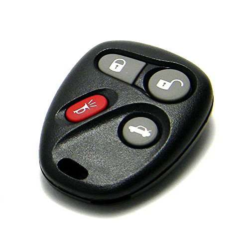 NorthCoast Keyless OEM Electronic 4-Button Key Fob Remote Compatible with Buick Cadillac Chevrolet Oldsmobile Pontiac (FCC ID: KOBLEAR1XT, P/N: 25695954, 25695955)