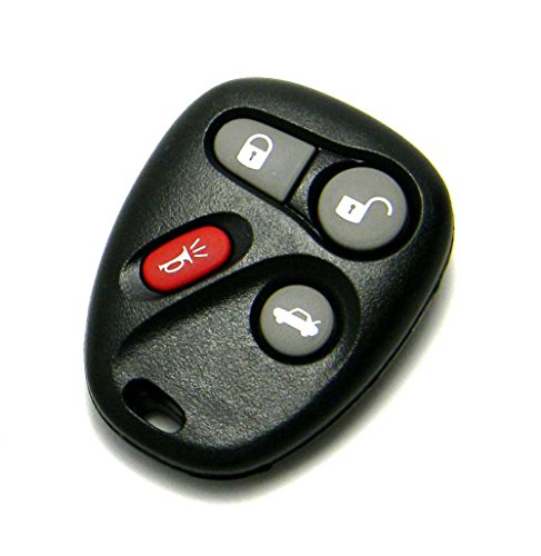 NorthCoast Keyless OEM Electronic 4-Button Key Fob Remote Compatible with Buick Cadillac Chevrolet Oldsmobile Pontiac (FCC ID: KOBLEAR1XT, P/N: 25695954, 25695955)