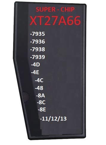 Pack of 10 VVDI Super Transponder Chip Convertible Clone XT27A01 XT27A66 Transponder Clone for VVDI VVDI2 Mini Key Tool Bundle ID46 40 43 4D 8C 8A T3 47