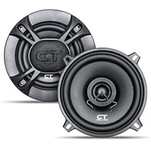ct sounds bio-5-25-cox 5.25 inch coaxial car speakers, 160 watts max, pair