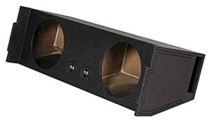 rockville rec97 dual 12″ ported suv subwoofer sub box enclosure – behind 3rd row